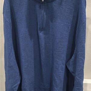 Van Heusen Men's Navy Zip-Up Sweater